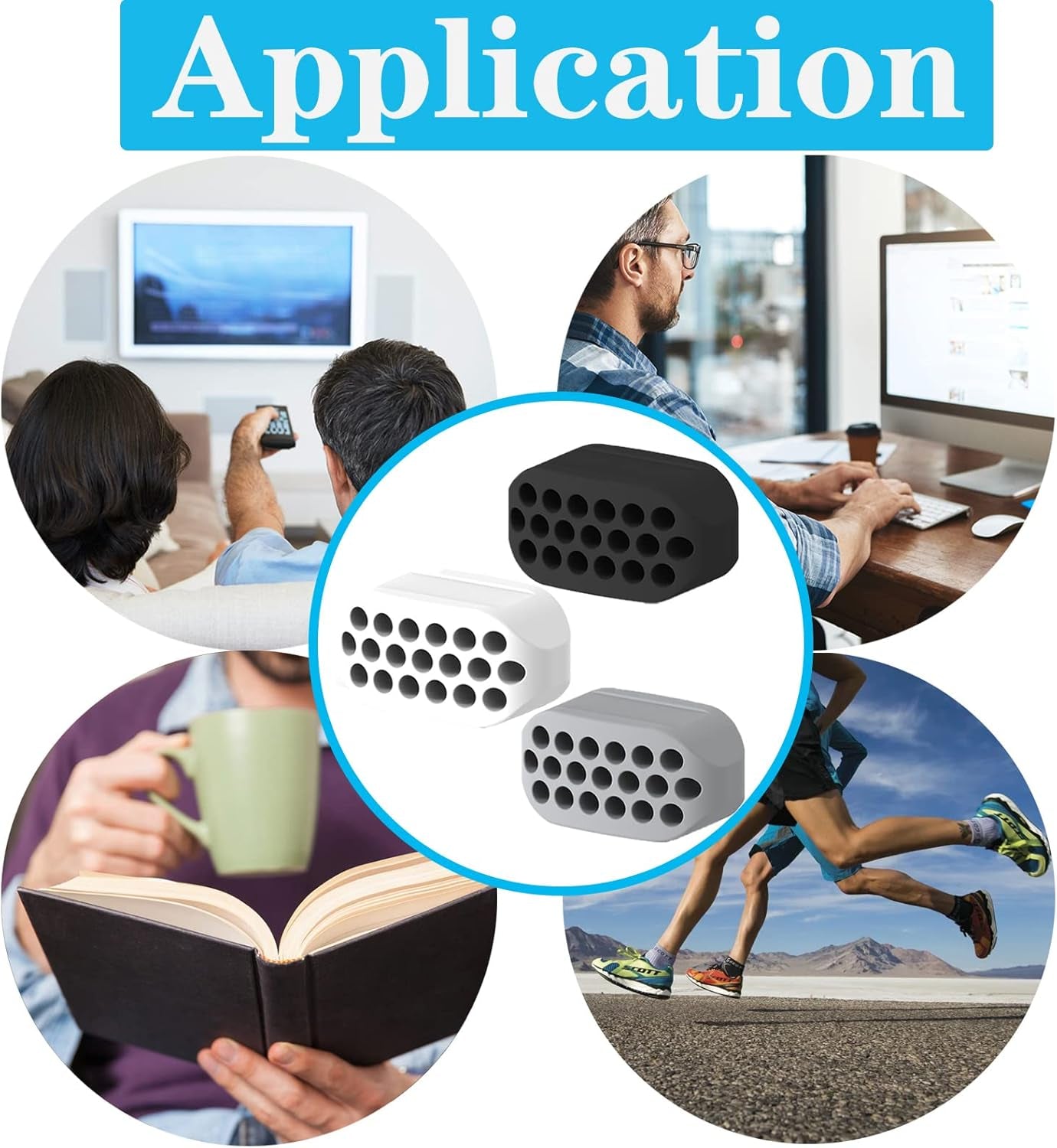 Paquete De 3 Ejercitador De Mandibula, Entrenador De Músculos De Línea De Mandíbula Para Hombres/Mujeres, Equipo De Gimnasio De Doble Barbilla