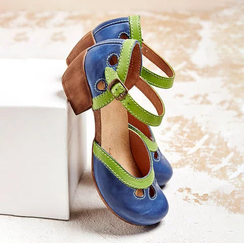 Hollow sandals