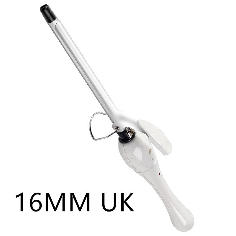 Bangs instant noodle wool curling iron teddy white