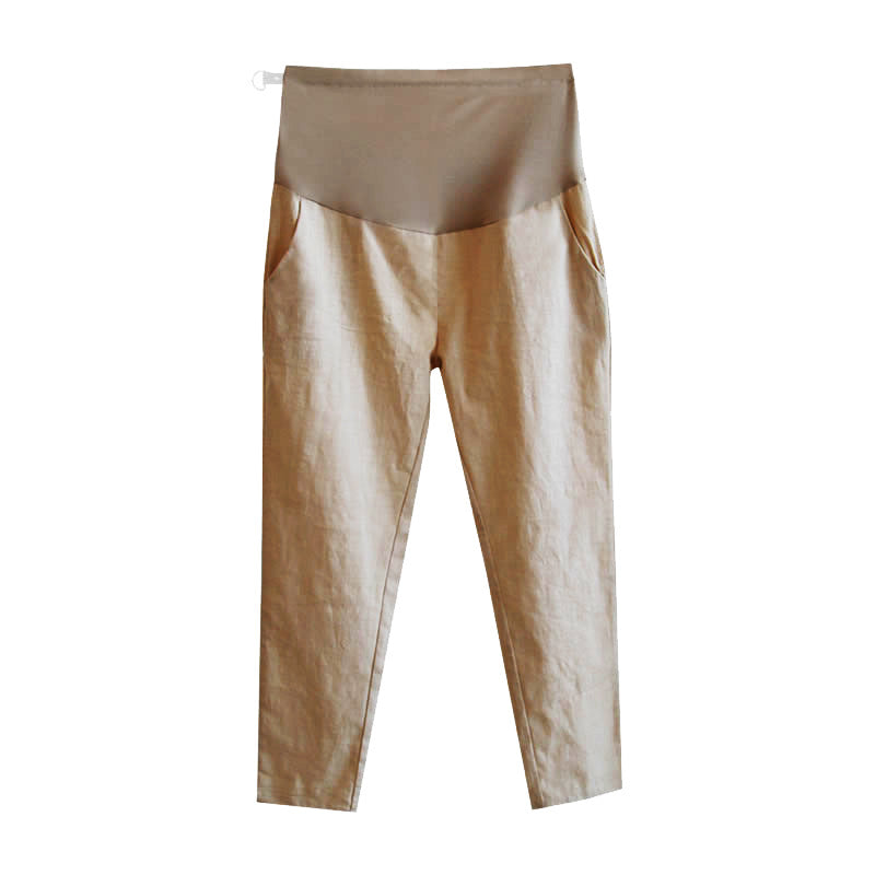 Chao mom cotton and linen pants