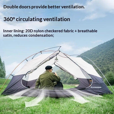 Outdoor Lightweight Two-person Overnight Professional Camping Tent