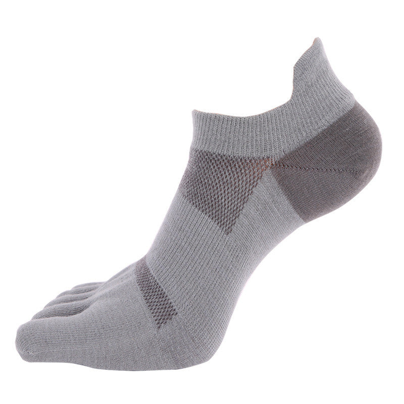 Coolmax Material Mountaineering Sports Socks Breathable Running Five-finger Socks