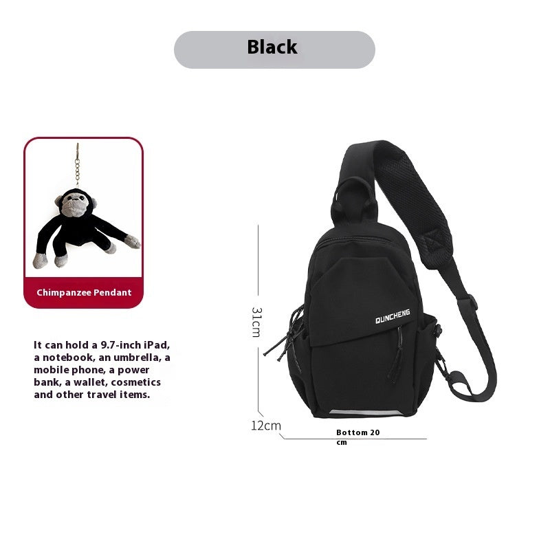 Crossbodytaske Lille skuldertaske Herrebrysttaske