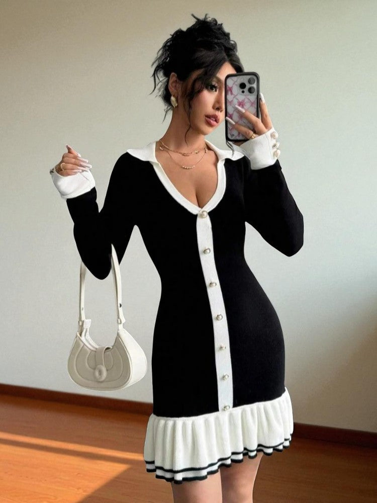 Women's French Chanel-style Casual Dress