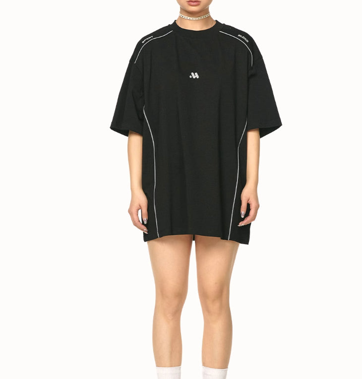 Design Sense Loose And Idle Crew Neck T-shirt Top