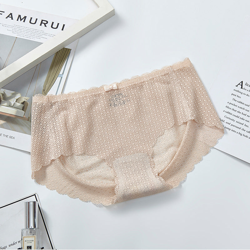 Cotton crotch antibacterial one-piece underwear