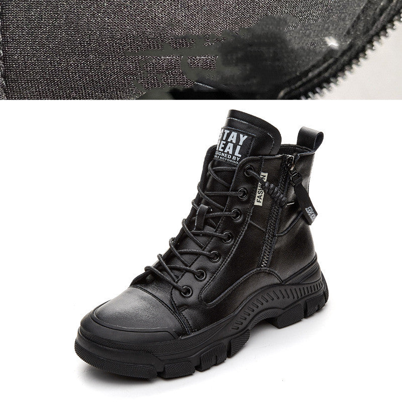 All-match Casual Single Lining Women's Short Boots Women's Shoes