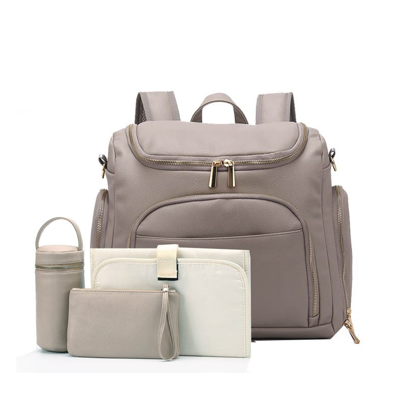 Multifunctional New Mother and Baby Backpack Shoulder Bag