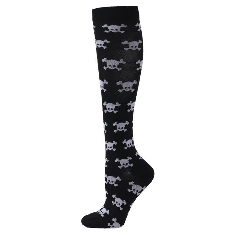 Sports Compression Socks Pattern Stretch Stockings