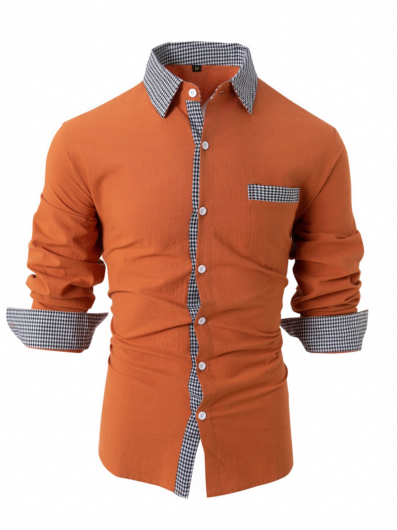 Mens Casual Long-sleeve Shirt