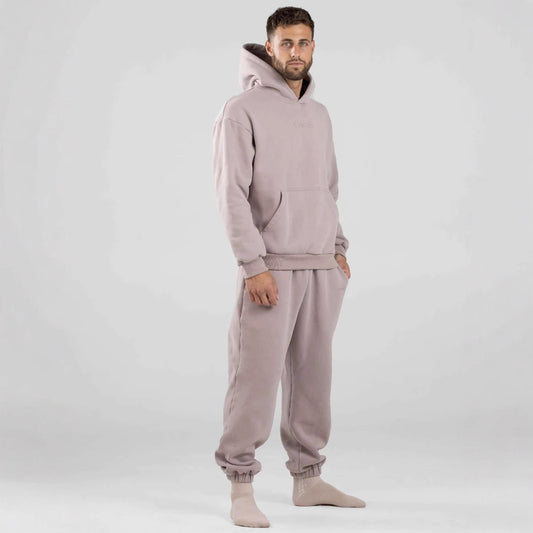 Couples Hoodie And Casual Loose Sweatpants Set