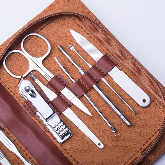 Stainless steel manicure set