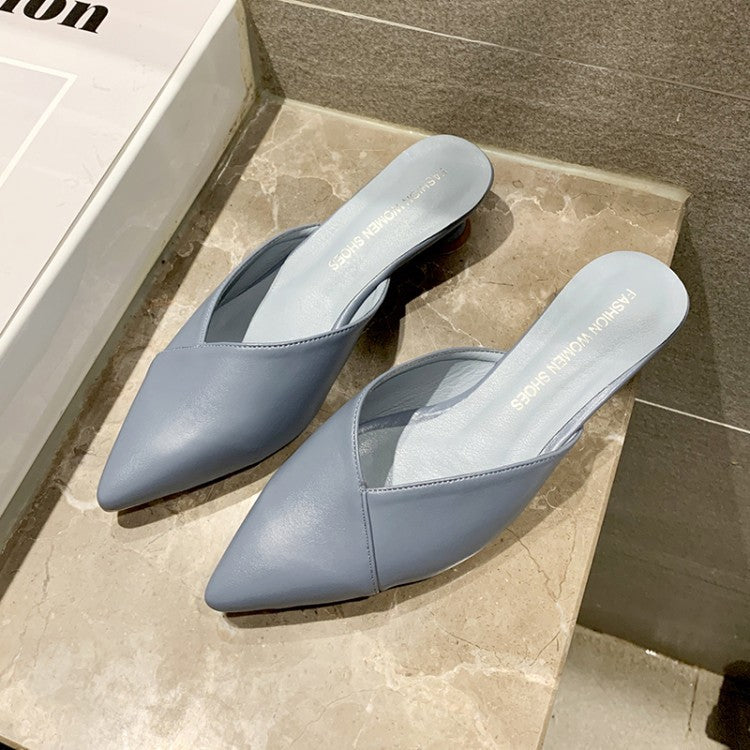 Ladies pointed wine glass and slippers