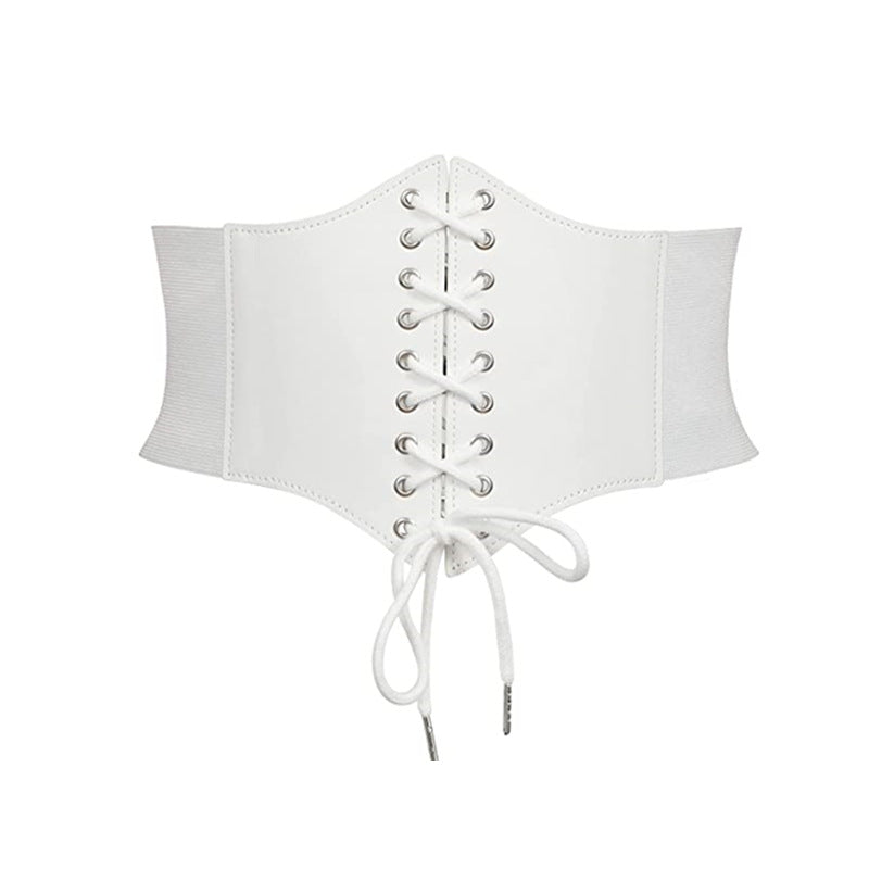 European And American Fashion Women's Lace Loose Tight Waist