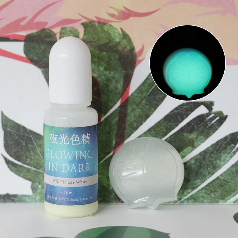DIY Epoxy Resin Luminous Pigment UV Crystal Drop Glue Mold Color With Luminous Color
