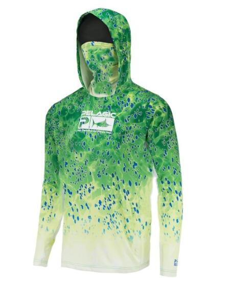 Fishing Suit With Hood And Mask For Sun Protection