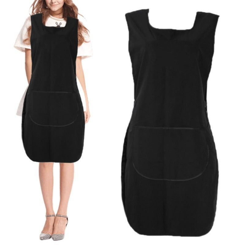Dyed Hair Reversible Work Suit Hairdressing Apron Waterproof