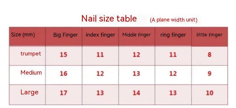 Wear Nail Haze Blue French Love Manicure Detachable