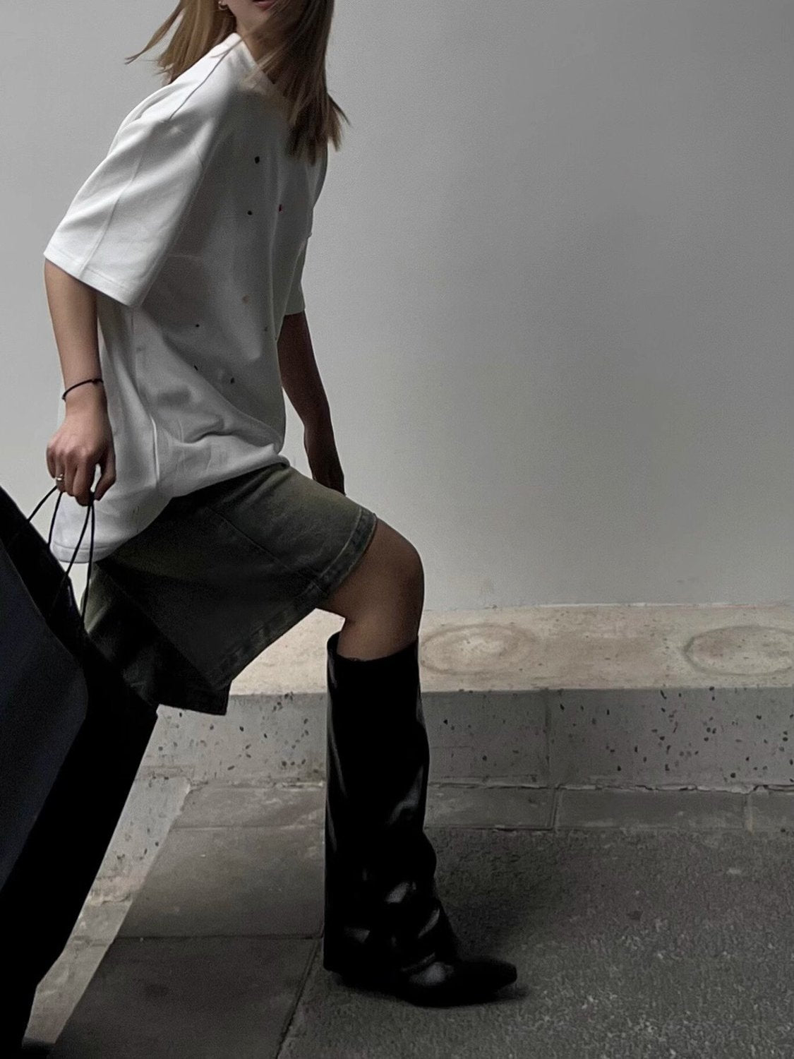 Loose-fitting Wide-leg Slim-fit Straight Pants