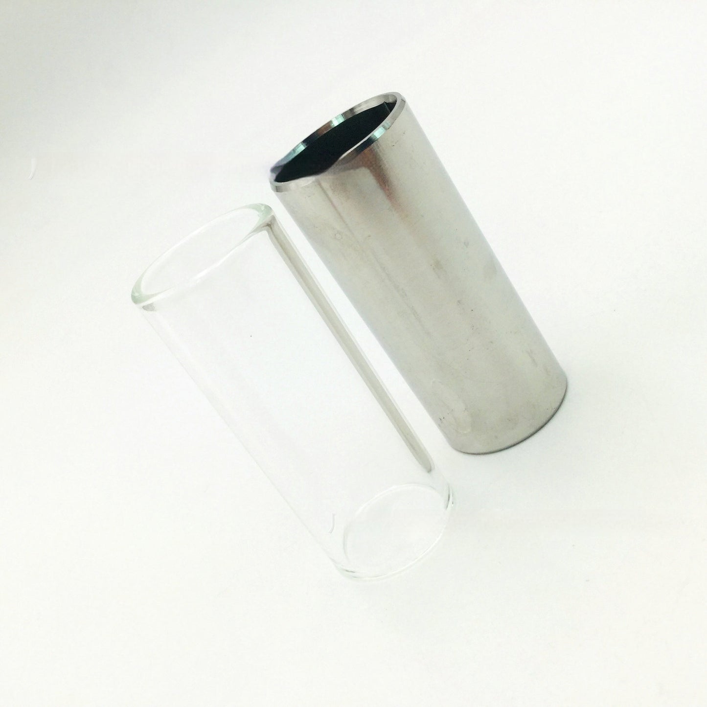 Electric Wooden Guitar Slide Tube Stainless Steel Glass