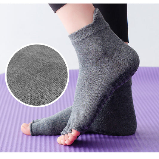 Combed Cotton Five-finger Socks