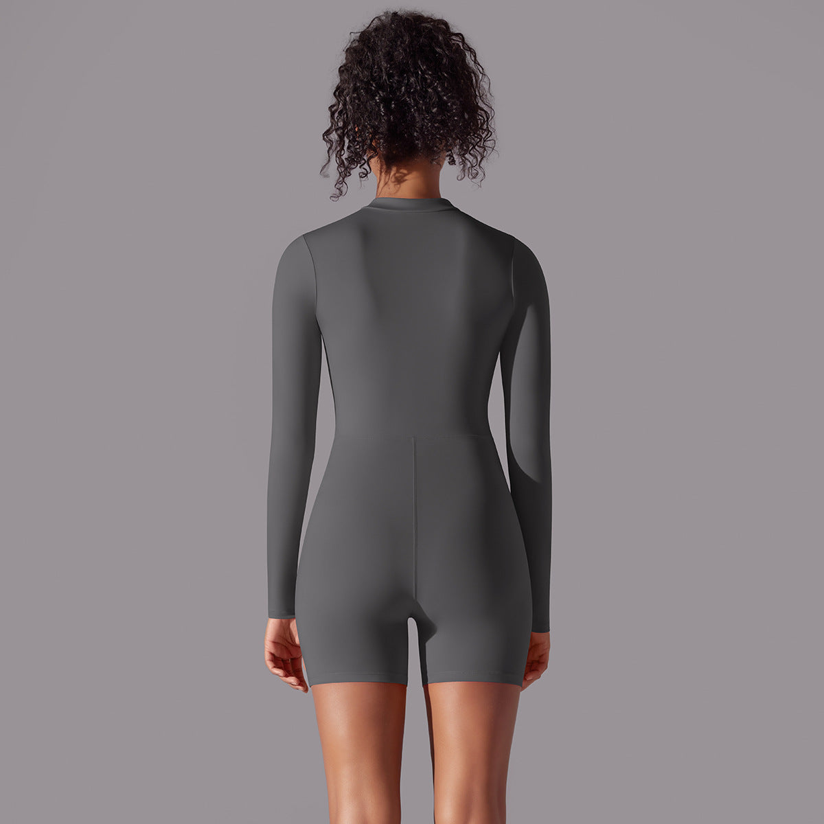 Long Sleeve One-piece Dance Fitness Sports Jumpsuit
