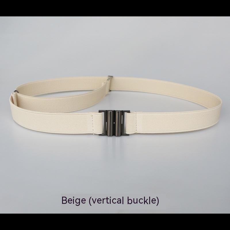 Men's And Women's Stylish Simple And Versatile Jeans Decoration Invisible Belt