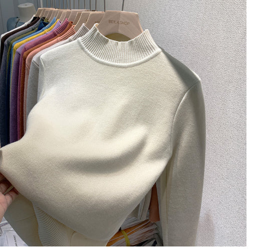 Autumn And Winter New One Mink Fur Inner Wear Blouse
