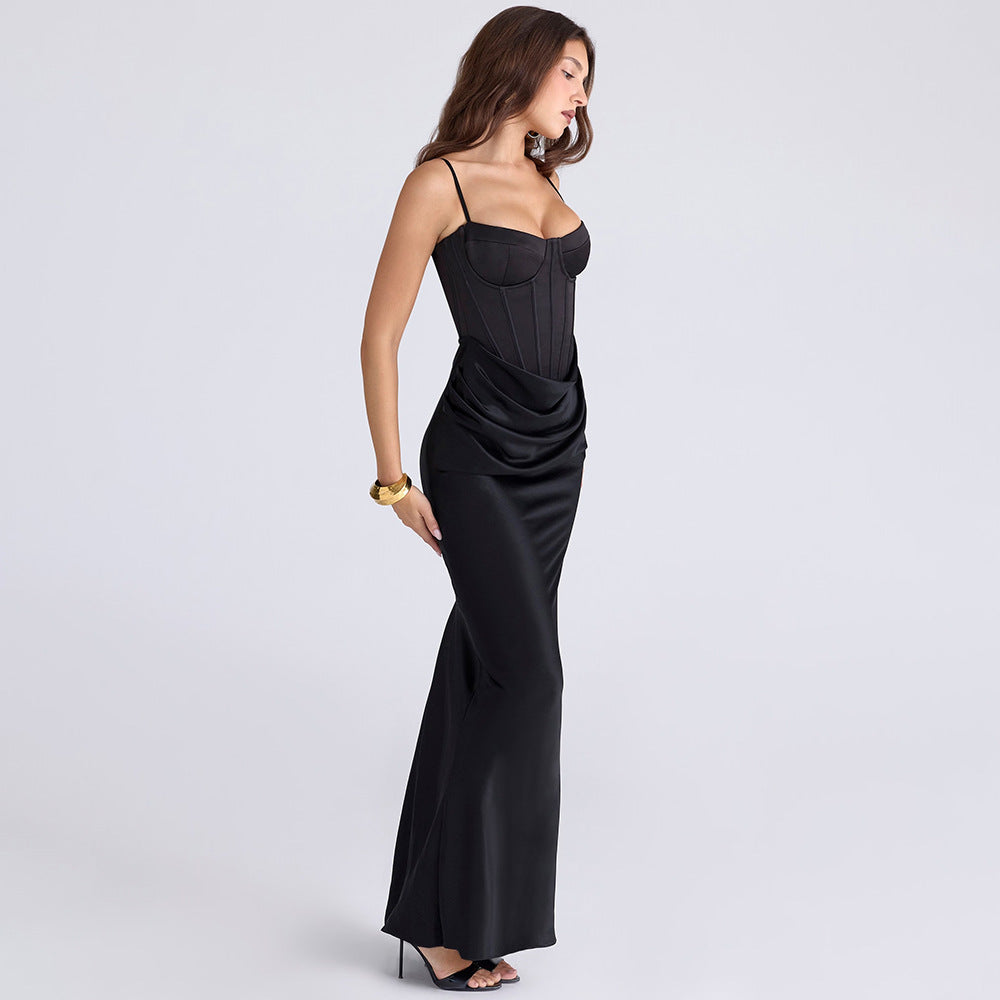 Strap-back Mermaid Dress For Women