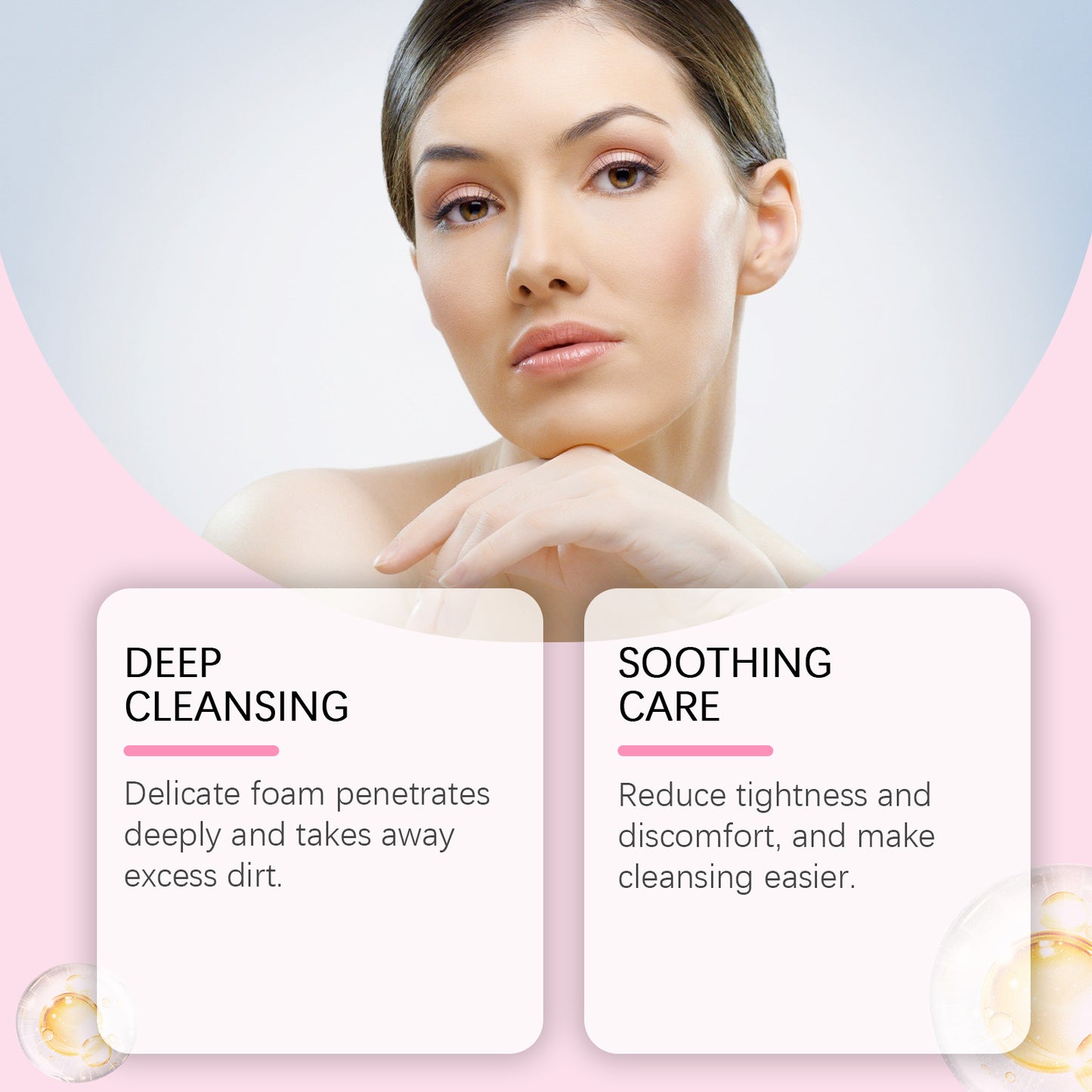 Nicotinamide Deep Nourishing Moisturizing Facial Cleanser