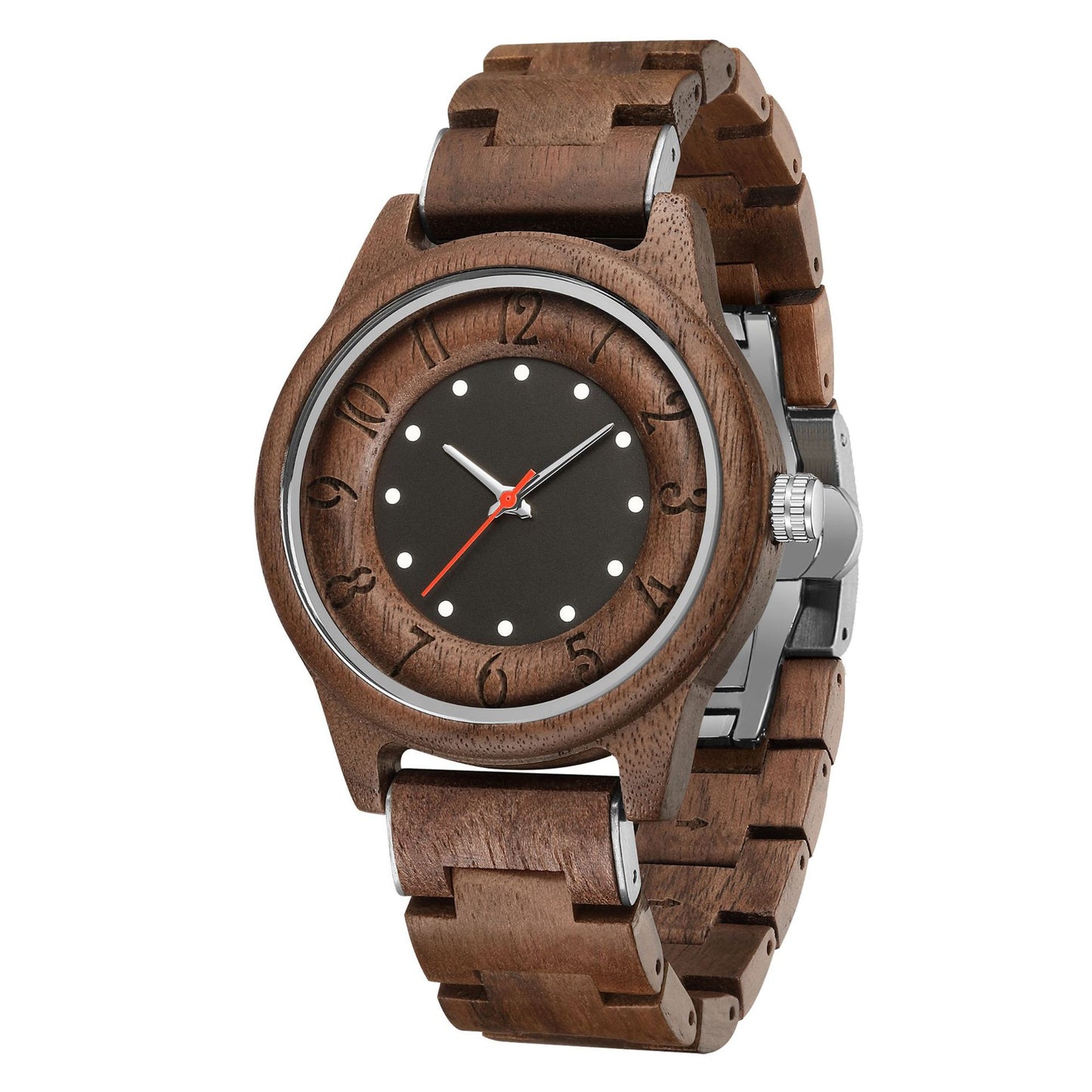One Piece Wooden Fashionable Quartz Watch