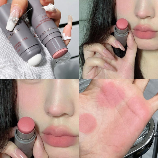 Repair Red Rouge Double-headed Sponge Monochrome Blusher
