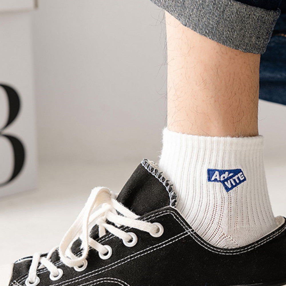 Cotton Deodorant And Sweat-absorbing Socks