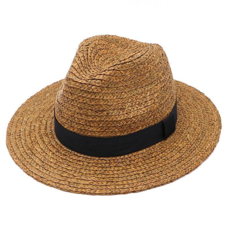 Sunscreen And Sunshade Rolled Jazz Hat