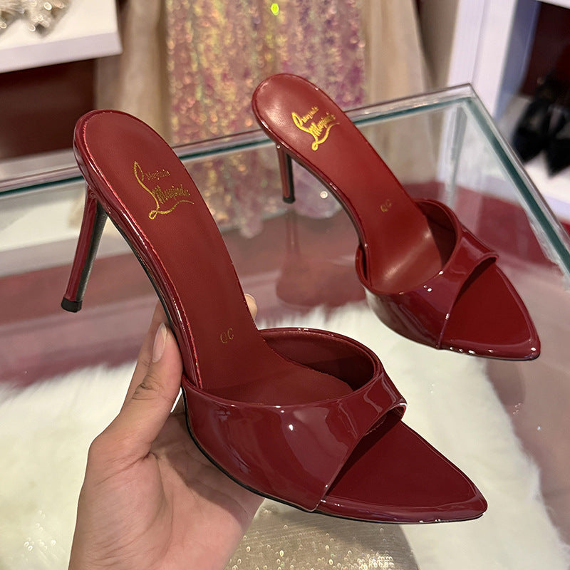Women's High Heels Pointed Toe Strap Stiletto Sandals