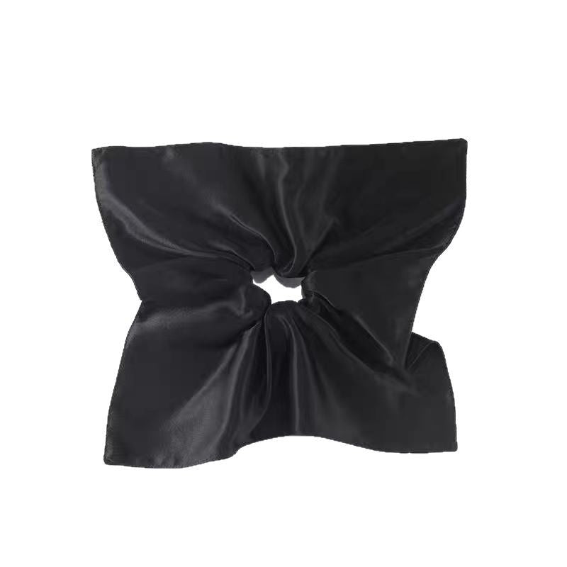 Square Hair Ring Wind Model Hair Accessories Solid Color