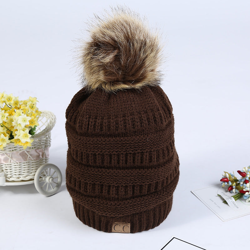European And American Knitted Woolen Hat