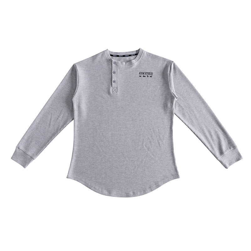 Sports Long-sleeved Men's Stretch Fitness T-shirt