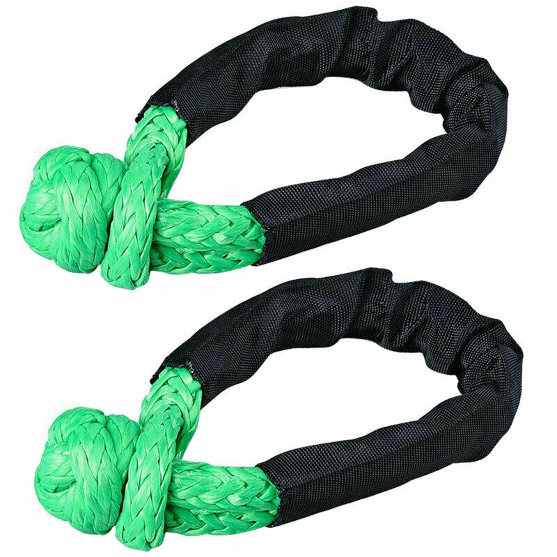 Soft Shackle Rope Synthetic Trailer Recycling Belt Winch Rope Tow
