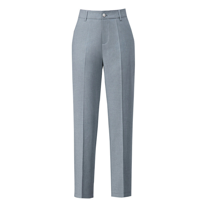 Women's High-waist Casual Loose-fitting Straight-leg Pants