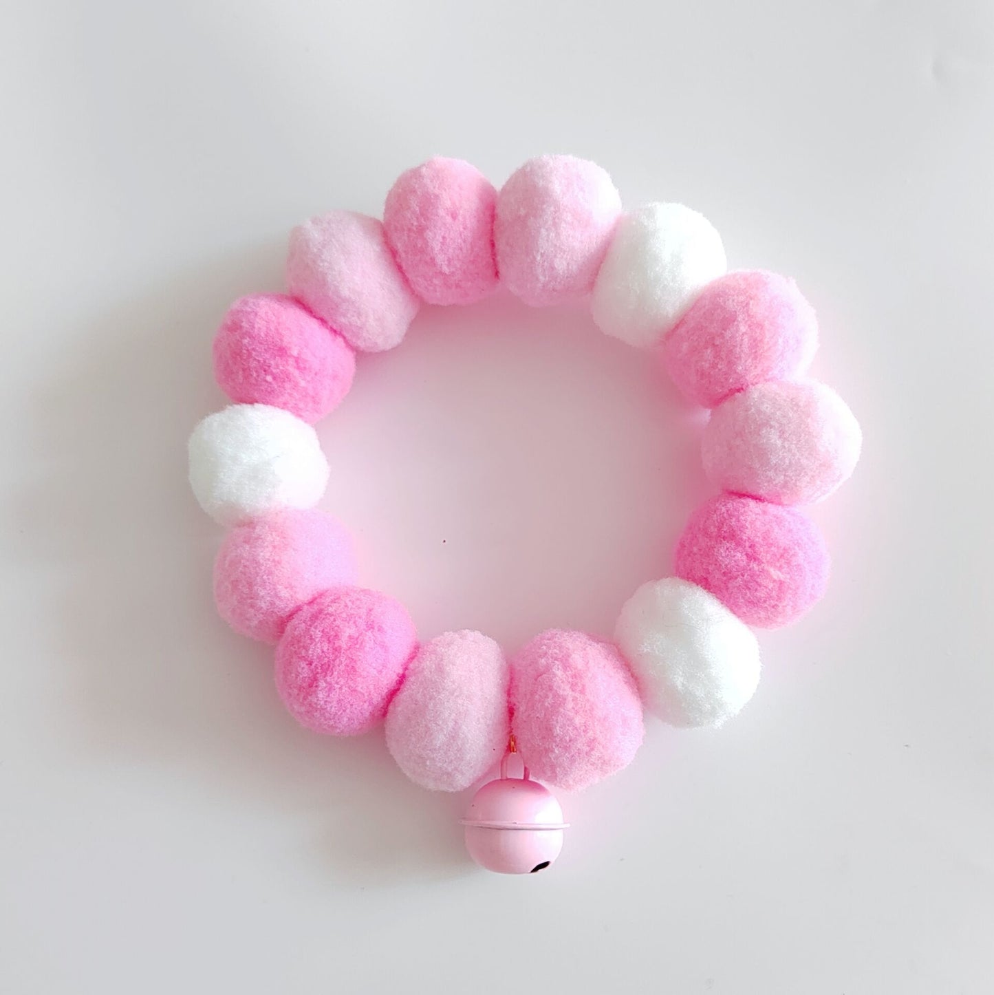 Pet Fur Ball Collar Cat Ornament Bell
