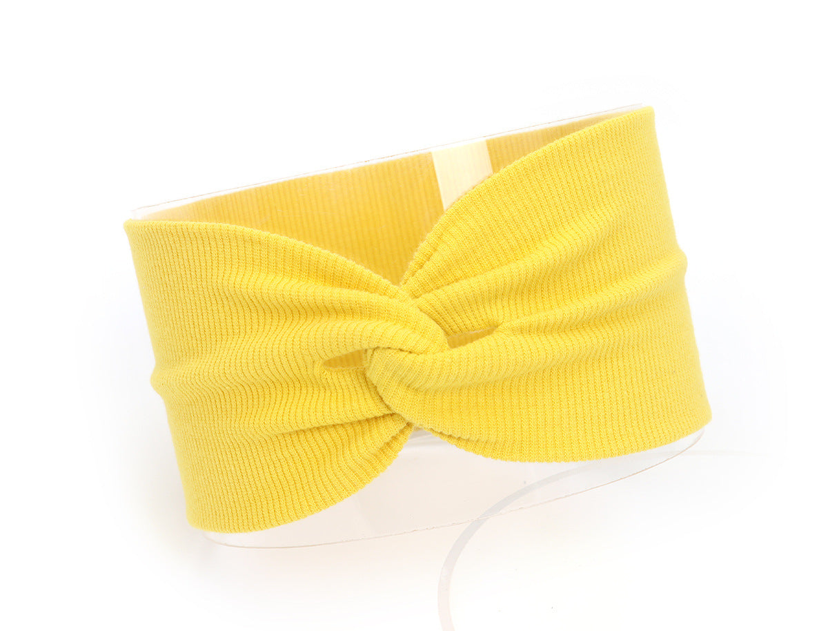 Cotton children's elastic headband