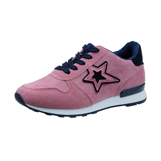 Girls sports casual women's shoes running black