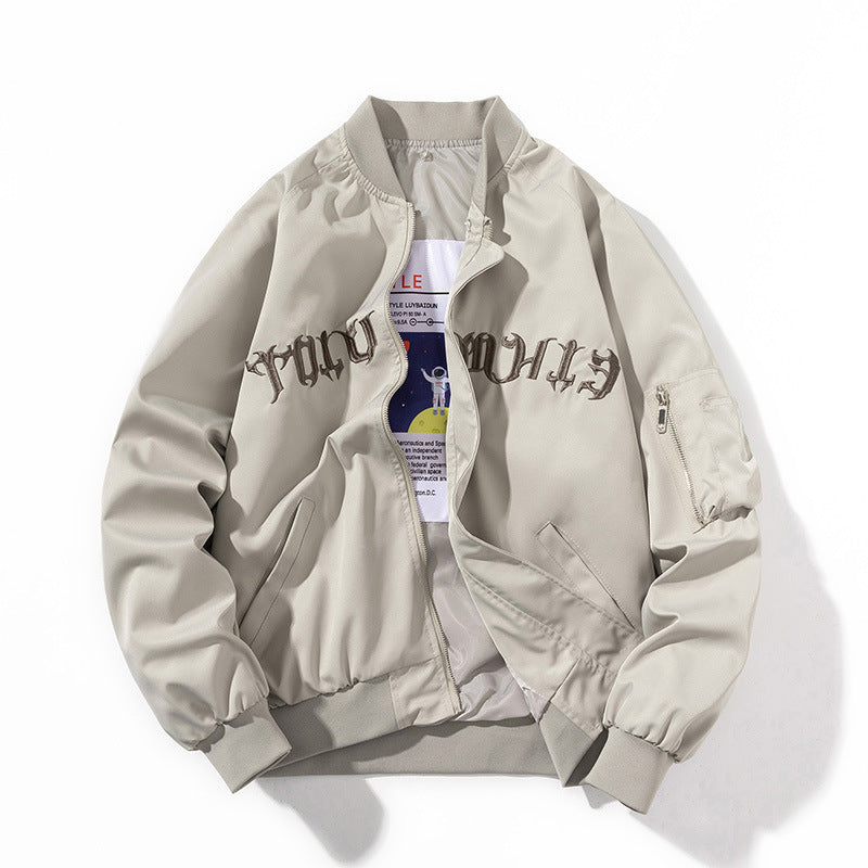Men's Autumn Winter Loose Casual All-Match Jacket