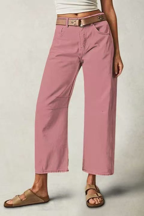 Casual Slim Fit All-matching Straight Jeans