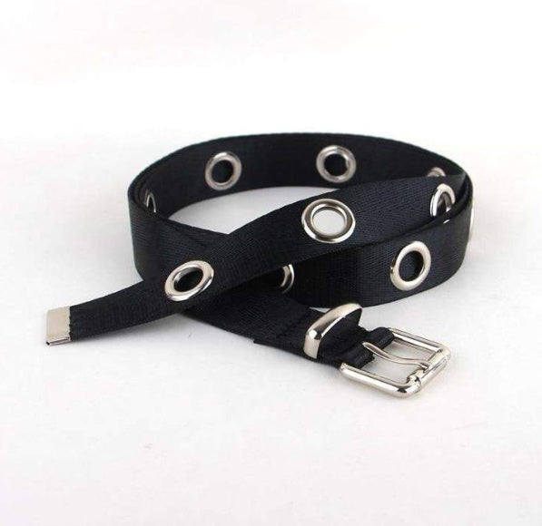Wild decorative canvas belt
