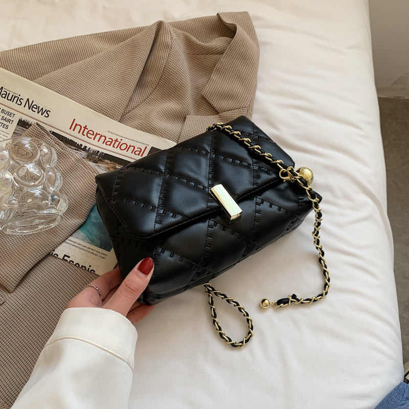 Fashion Female Bag High-end Western Style One-shoulder Messenger Bag