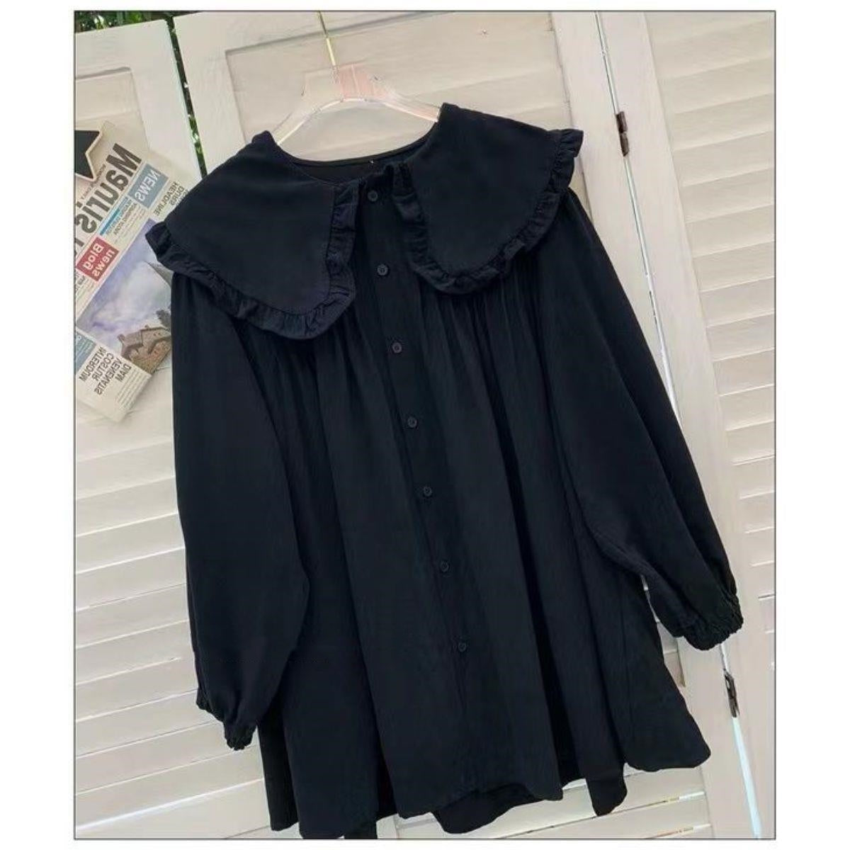 Plus Size New Full-figured Women's Blouse Long Sleeve Shirt Loose Slim Fit