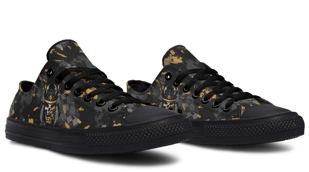 Fashion Print Couple Low-Top Canvas Shoes