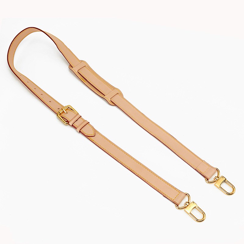 Double-sided cowhide shoulder strap